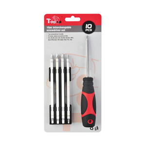 Lixin 10Pc Interchangeable Screwdriver Set With Magnetic Bits For Household Use - Product Image 1