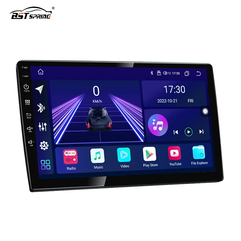 2K ekran 2 DIN araba radyo FM GPS navigasyon Carplay DSP Android oto araba Video Autoradio evrensel araç DVD oynatıcısı