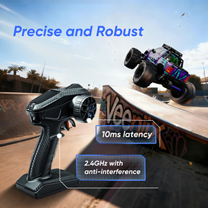 JIUSI PT14R 1:14 Scale 80Km/H 4WD High-Speed 2.4GHz App-<b>Controlled</b> <b>Remote</b>-<b>Controlled</b> <b>Off</b>-<b>Road</b> Monster Rc Truck <b>Car</b> 150m Range - Product Image 5
