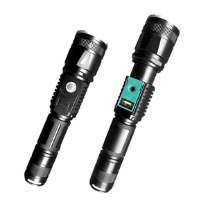 1000m long range led flashlight <strong>1km</strong> <strong>torch</strong> <strong>light</strong> Raylights t6 flashlight mobile phone usb emergency power charging - Product Image 1