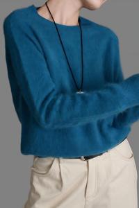 Cardigan Senza Maniche OEM/ODM <span class=keywords><strong>SKC</strong></span> Invernale Ecologico Classico in Lana/Cashmere/Seta con Collo Alto e Fodera in Lana per Donna - Product Image 3