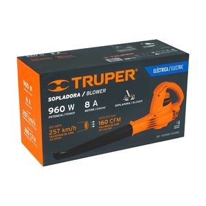 Soffiatore elettrico SOPLA-960 Truper 960 W per la manutenzione del prato - Product Image 1