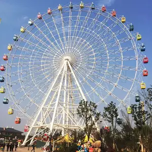 Theme Park Games Popular Hotfun Customized Outdoor Amusement Park Carnival Rides For Adults 65m Ferris Wheel For Sale