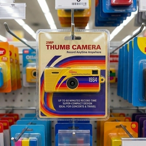 Mini caméra 2MP de style rétro 1984, super compacte, caméra <span class=keywords><strong>numérique</strong></span> de poche pour photos et vidéos, cadeau tendance - Product Image 1