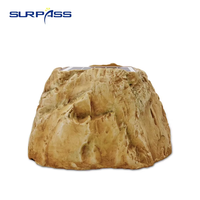Haut-parleur solaire SG415G à détection de présence humaine, haut-parleur imperméable pour pelouse, pierre, villa, parc, jardin, haut-parleur extérieur
