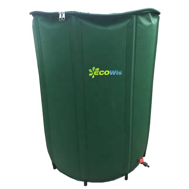 750L Hotselling Flexible Hydroponic Tank Water Butt Collapsible Rain Barrel Hydropic Growing System