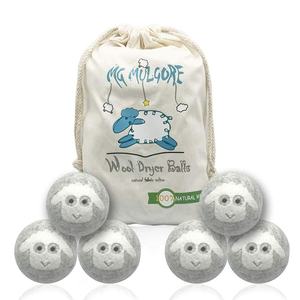 Essiccatore di feltro all'ingrosso Premium nuovi prodotti per la casa della Zelanda 2025 nuovi arrivi Eco Friendly lana asciugatrice palle 6 pz FBA DDP - Product Image 4