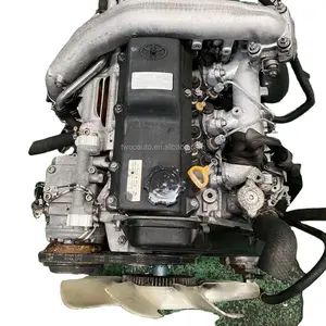 Kullanılan otomobil parçaları motor 1KZ-TE 1kzt 1kz komple motor Toyota için iyi durumda ve yüksek kalite