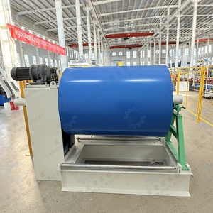 New Design Circular Arc Roof <b>Tile</b> Press Color Steel Metal <b>Tile</b> Press with Engine & Gear Roll Forming Machine - Product Image 4