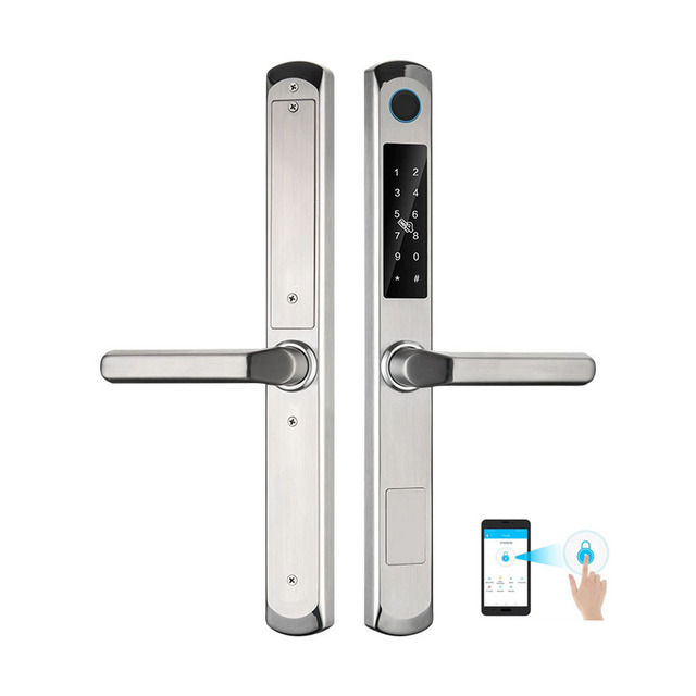 High-Security Protection Waterproof Smart Locks Fingerprint Password Keyless Entry Smart Door Lock
