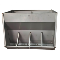 Mangeoire automatique en acier inoxydable pour élevage porcin, bergerie et enclos d'engraissement pour porcelets