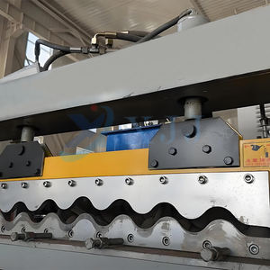 차가운 색 지붕 벽 패널 판을 만드는 루핑 시트 강철 기계 골판지 유약 타일 롤 성형 기계 - Product Image 2