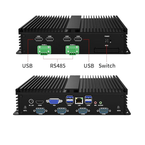 Mini PC industriel embarqué sans ventilateur G687 LAN I3 2310M 3217U <span class=keywords><strong>I5</strong></span> 1145G7 I7 1185G7 2117U J1900 J6412 6 COM avec GPIO - Product Image 6