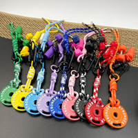 Porte-clés PVC Fitness Élégant, Breloque de Sac Unisexe, Pendentif Haltère Kettlebell Style Ins pour Couple