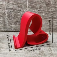 Soporte para Teléfono con Forma de Corazón Impreso en 3D, Adorno de Escritorio para el Día de San Valentín, Soporte Moderno para Teléfono y Tableta, Éxito de Ventas Transfronterizo