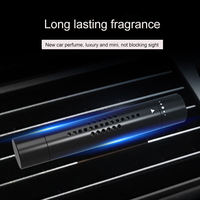 Pièces de diffuseur d'aromathérapie pour grille d'aération de voiture en alliage d'aluminium usiné CNC sur mesure, diffuseur de parfum de voiture réglable, vente en gros