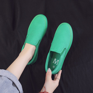 Chaussures en toile tendance de couleur bonbon, design simple, vente en gros Chine - Product Image 4