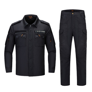 Lisen F16เสื้อเชิ้ตยุทธวิธีผู้ชายสไตล์อเมริกัน, <span class=keywords><strong>ชุด</strong></span>ลายพรางแขนยาวระบายอากาศทนทานต่อการฉีกขาดสำหรับฤดูใบไม้ผลิฤดูร้อน - Product Image 4