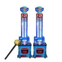 Máquina de Juego Arcade de Martillo para Parque de Diversiones Interior que Funciona con Monedas, con 1 Año de Garantía, en Inglés