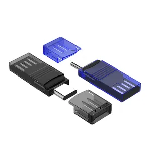 2 In 1 OTG Type C Card Reader USB & USB C To TF Card Readers OTG Adapter Smart Memory Cardreader