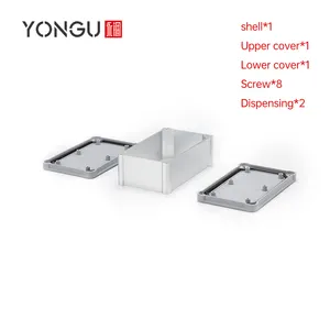 علبة تحكم كهربائية خارجية مقاومة للماء IP67 من الألومنيوم لحماية لوحة الدوائر المطبوعة - Product Image 2