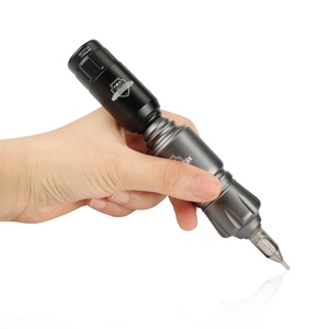 Machine à tatouer ensemble de stylos Kits de pratique pour débutants <span class=keywords><strong>sans</strong></span> <span class=keywords><strong>fil</strong></span> pochoir Kit complet complet fournitures de <span class=keywords><strong>pistolet</strong></span> <span class=keywords><strong>cartouche</strong></span> d'encre - Product Image 4