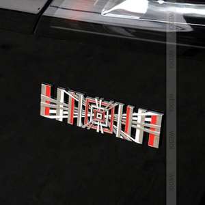 Autocollants en alliage d'aluminium pour <span class=keywords><strong>logo</strong></span> de voiture Badge de queue pour <span class=keywords><strong>tesla</strong></span> accessoires extérieurs autocollants de voiture pour <span class=keywords><strong>tesla</strong></span> accessoires - Product Image 3