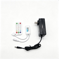 Özelleştirilebilir 5050 RGBWW IP20 LED Şerit Işık 5'i 1 Arada RGB + Soğuk Beyaz + Sıcak Beyaz Esnek DC24V Uzaktan Kumanda//Wi-Fi Kontrolü