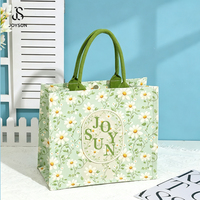 Sac fourre-tout en toile JOYSUN tendance avec logo personnalisé et motif couronne, idéal pour la promotion d'entreprise, la publicité en supermarché et le shopping