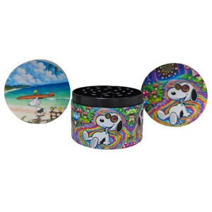 Snoopy Themed Round Paper Storage Containers Colorful Cartoon Design for Organizing and Decorative Use - Product Image 3