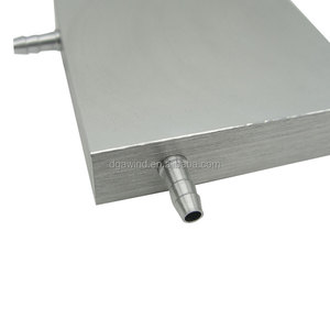 50.4*50mm, 40x40mm, 3 đầu vào và đầu ra nhôm tản nhiệt làm mát chất lỏng tản nhiệt 4090 nước mát <span class=keywords><strong>bloxk</strong></span> mát khối tản nhiệt - Product Image 4