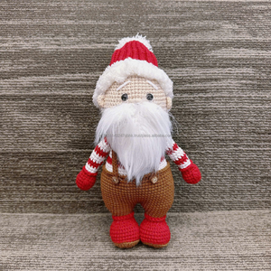 Juguetes de ganchillo navideños, muñecos amigurumi de peluche suave hechos a mano, regalo para baby shower, venta al por mayor, fábrica de Vietnam - Product Image 6