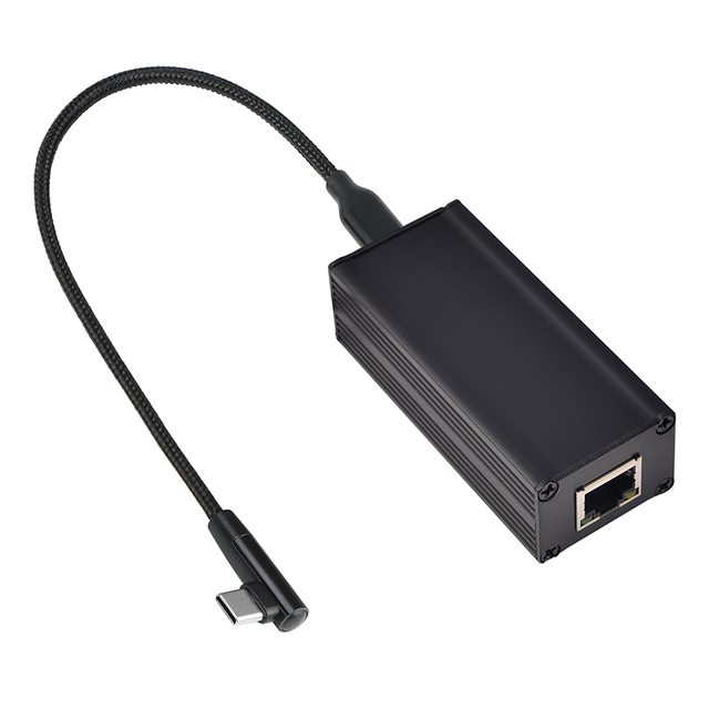 PD2CBT-20V 45W Telecom Power Gigabit PoE to USB-C Ethernet Adapter Phone/Tablet/Laptop 44-57V Input 5V/9V/12V/15V/20V Output