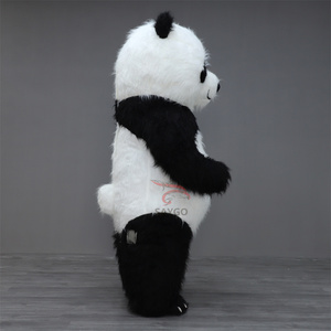 Costumes gonflables de tête de <span class=keywords><strong>panda</strong></span> 2025 – Costume de mascotte de <span class=keywords><strong>panda</strong></span> réaliste pour adultes, événements, publicité, <span class=keywords><strong>location</strong></span> - Product Image 2