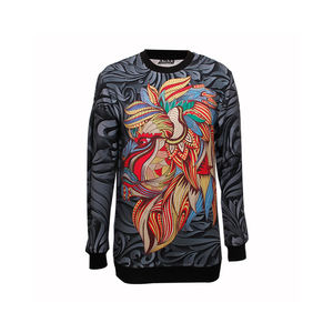 Sudadera de poliéster con estampado de sublimación, ropa informal personalizada, 2020 - Product Image 4