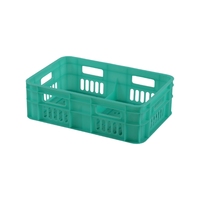 Caisses en plastique robustes et ventilées pour fruits et légumes, empilables, écologiques, recyclables, paniers de stockage agricoles pour la ferme