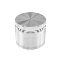 Premium 55MM 4 Pièces En Aluminium Broyeur D'herbes Broyeur En Gros Manuel Fumeurs Accessoires Gratuit Logo Personnalisé Broyeur De Tabac En Métal