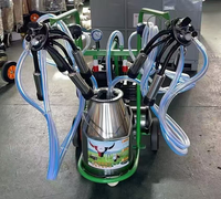 Machine à traire portative de moteur à essence de piston unique de vache et de chèvre