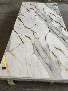 Nouvelle plaque en marbre UV plaqué or 2026, résistante à l'usure et imperméable, utilisable dans les salles <span class=keywords><strong>de</strong></span> <span class=keywords><strong>bain</strong></span> et les salons. - Product Image 3