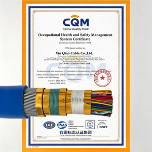 Câble <span class=keywords><strong>de</strong></span> communication téléphonique XINQIAO HYV Hebei, <span class=keywords><strong>conducteur</strong></span> en cuivre massif, 2/4/25 paires UTP - Product Image 4