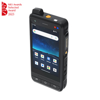 UNIWA F400 Layar 4 Inci IP65 Tahan Air Android 15 PDA Tangguh PoC Walkie Talkie SOS/NFC/GPS 64GB ROM Stok 258g