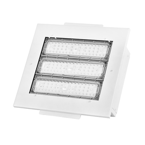 Lámpara LED Impermeable IP65 para Gasolinera, 100W/150W/200W, Empotrada en el Techo, Carcasa de Aluminio, Garantía de 5 Años, 3000-6500K, Color IP65 - Product Image 2
