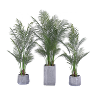 Palmier artificiel en plastique, palmier Areca tropical, toucher naturel, verdure pour la décoration intérieure, 120-200 cm