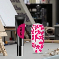 8ml vernis à ongles Gel 12 couleurs noir blanc UV Gel laque tremper vernis pour français Nail Art estampage résine liquide 100 pièces