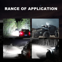 Super mince 8 "-52" double rangée LED barre lumineuse Spot LED lumière de travail 6D LED barre 4x4 camion ATV voiture toit tout-terrain conduite lumières 12V 24V
