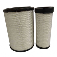 Filtres à air 131-8822 + 131-8821 320B CP563D AF25589 + AF25624 P536457 + P536492 compatibles avec les excavatrices et les compacteurs CAT