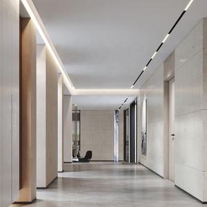 Interior Residente Hogar Pista Luz de inundación Lámpara de riel LED Verlichting <span class=keywords><strong>Dali</strong></span> Tuya Triac Regulable 3CCT Inundación Casa de Luz lineal - Product Image 6