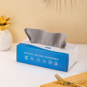 Paños <span class=keywords><strong>de</strong></span> <span class=keywords><strong>Limpieza</strong></span> <span class=keywords><strong>de</strong></span> Microfibra Sin Pelusa 20x20cm Reutilizables Suaves al Tacto <span class=keywords><strong>para</strong></span> <span class=keywords><strong>Oficina</strong></span> - Product Image 5