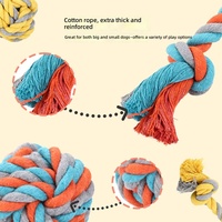 Jouets à mâcher pour chiens en gros, sûrs et non toxiques, avec corde et balle en peluche, pour les soins dentaires et la stimulation des chiots en période de dentition et contre l'ennui