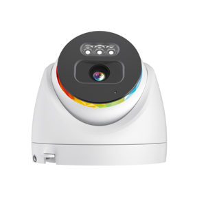Boîtier de caméra de <span class=keywords><strong>surveillance</strong></span> extérieure IP67 étanche, boîtier de tourelle CCTV en aluminium avec anneaux décoratifs de différentes couleurs - Product Image 3